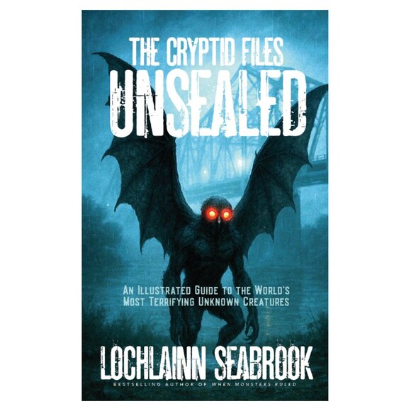 "The Cryptid Files Unsealed" By Lochlainn Seabrook Illustrated Paperback 500 pgs - Picture 1 of 2